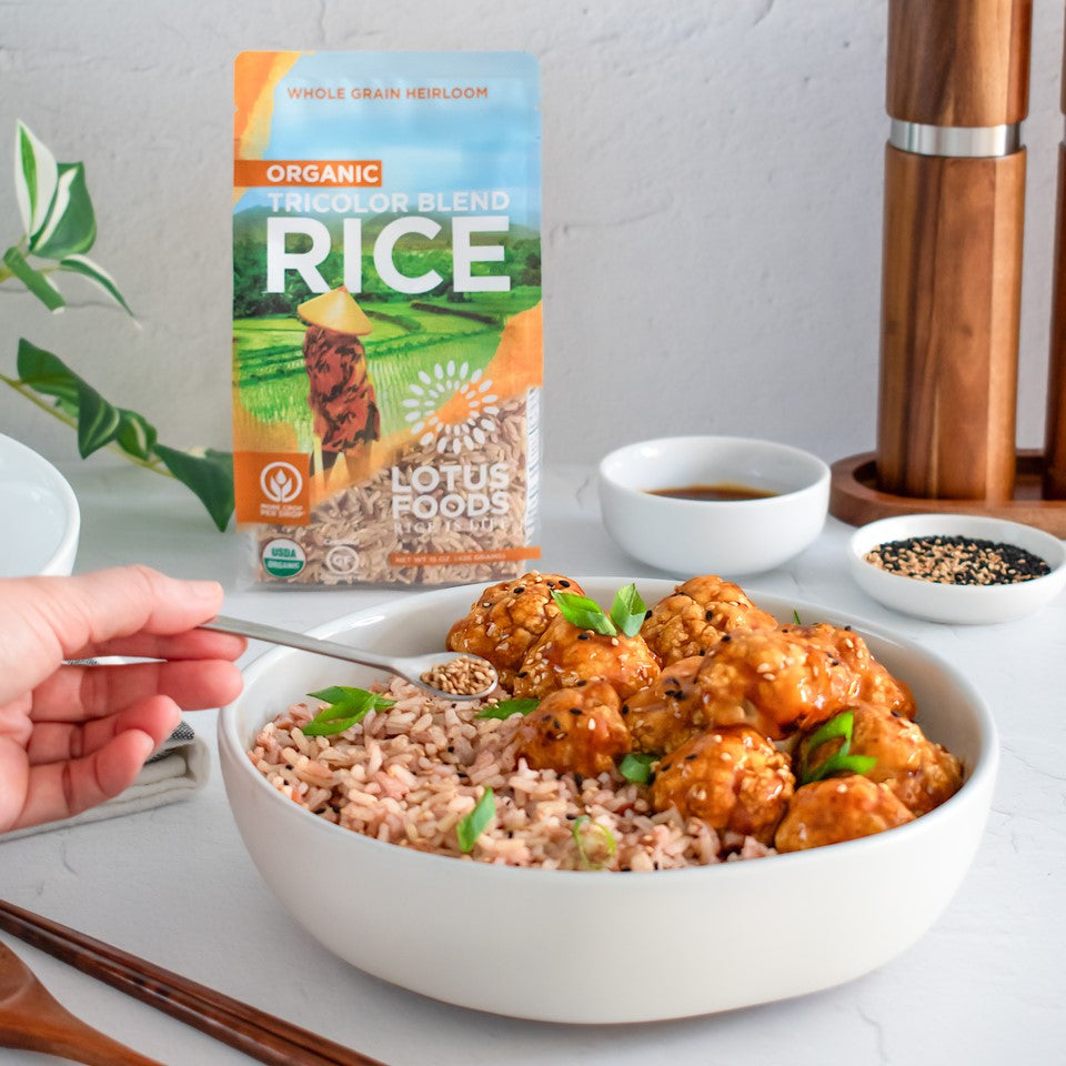 Teriyaki Cauliflower Bites – Lotus Foods
