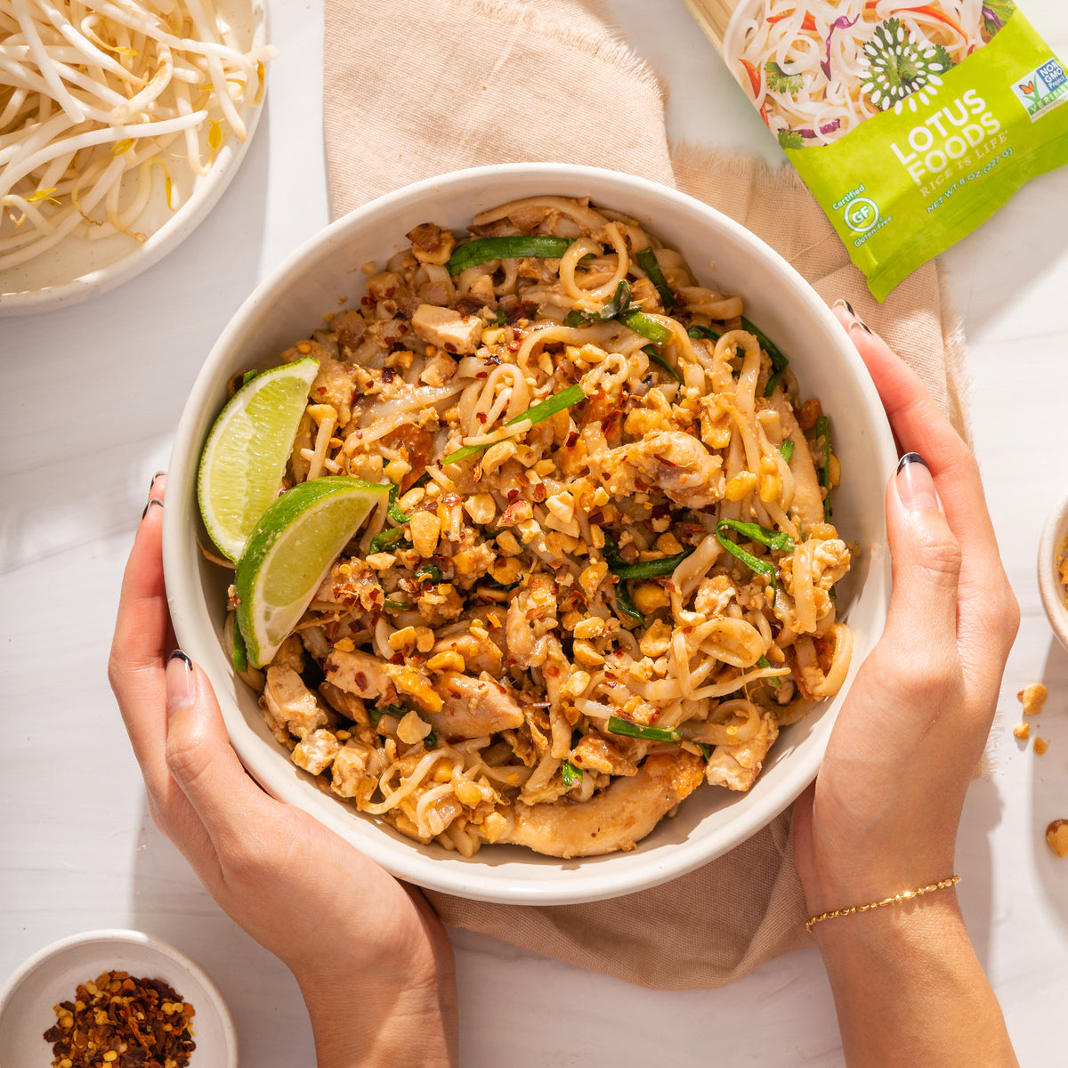 Chicken Pad Thai – Lotus Foods