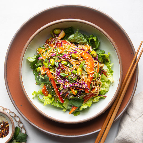 Chilled Rainbow Ramen Salad – Lotus Foods