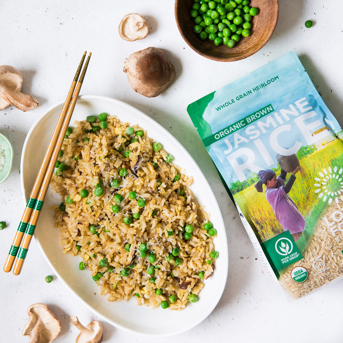 Easy Jasmine Fried Rice – Lotus Foods