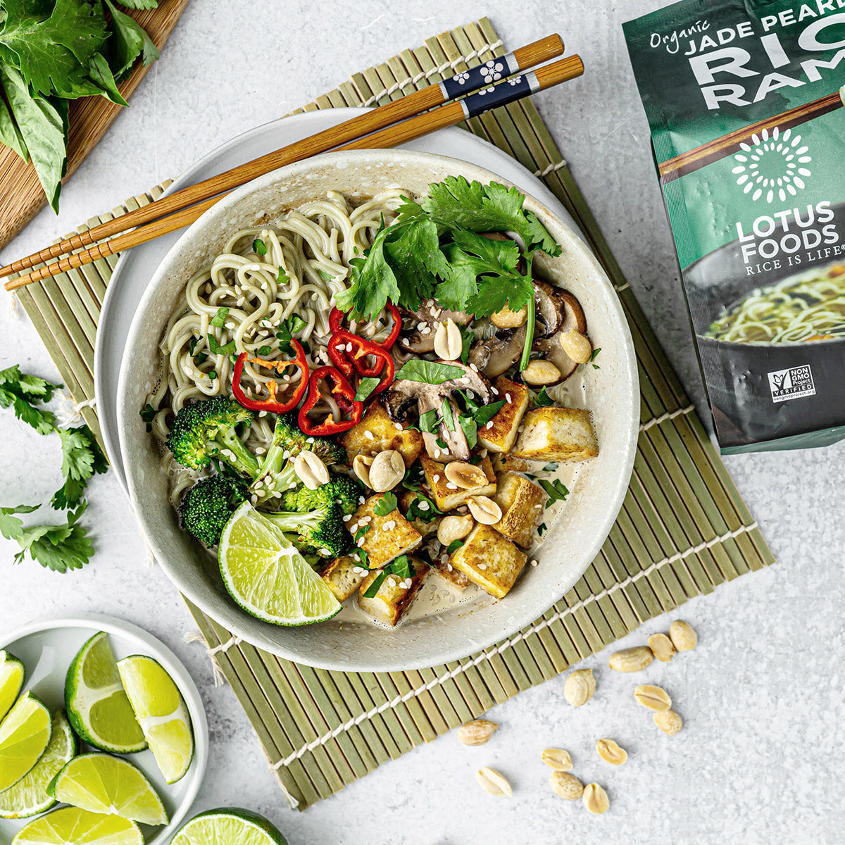 Green Curry & Peanut Ramen – Lotus Foods