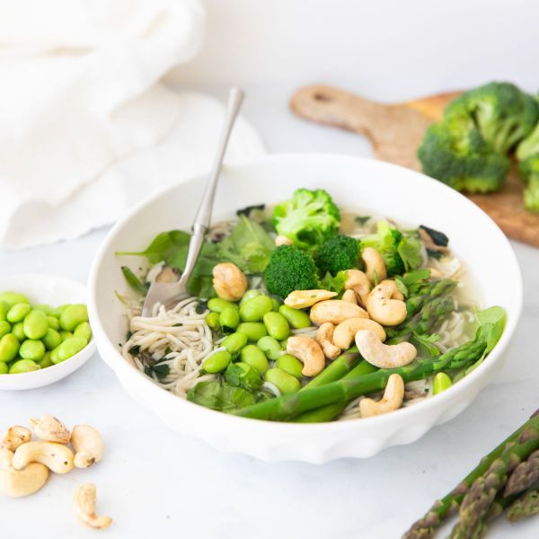 Green Goddess Garlicky Veggie Soup – Lotus Foods