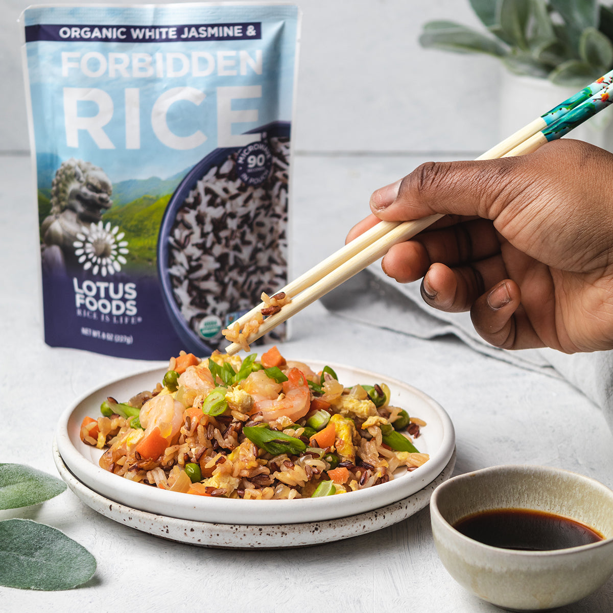 Shrimp Fried Rice – Lotus Foods