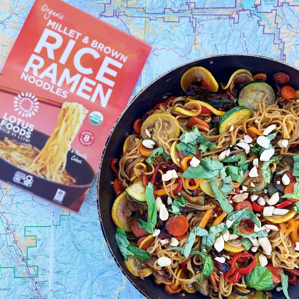 Teriyaki Stir Fry Noodles – Lotus Foods