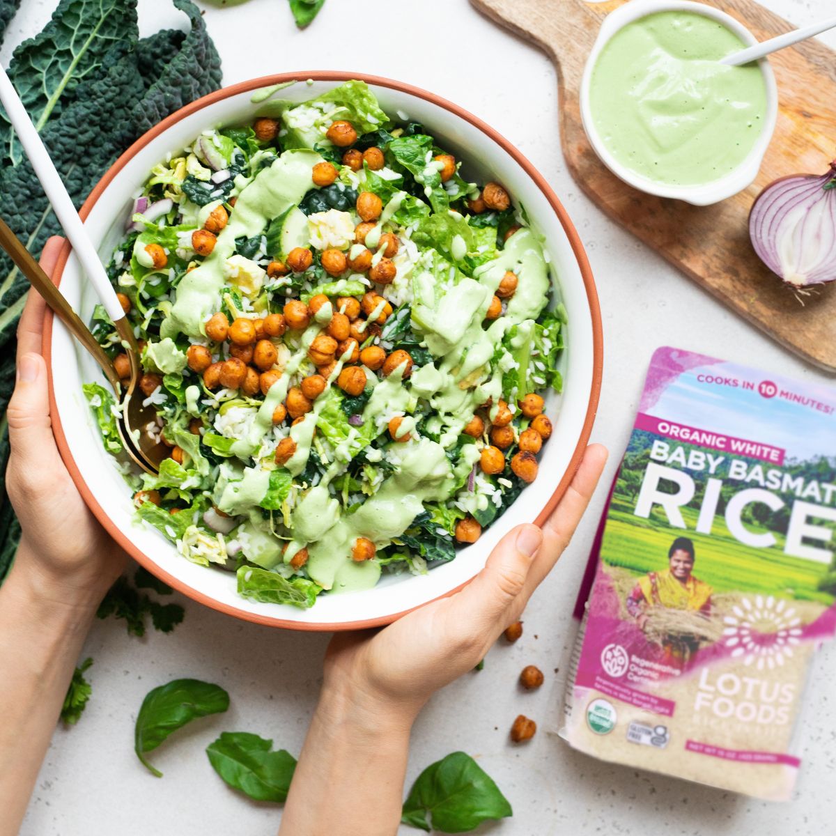 Chickpea Rice Salad – Lotus Foods