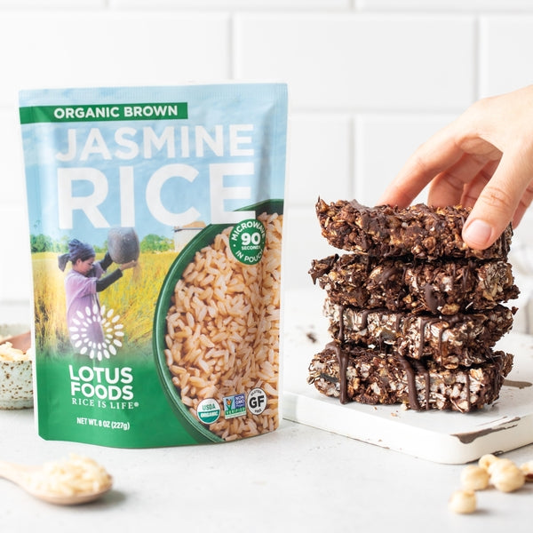 Chocolate Hazelnut Energy Bars – Lotus Foods