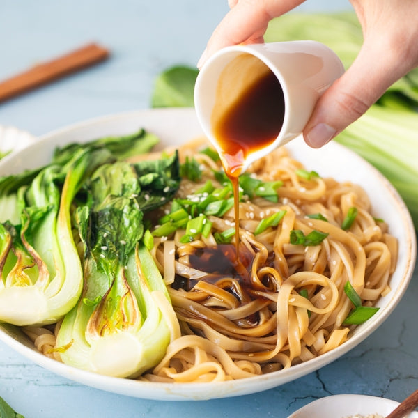 Easy Teriyaki Sauce with Noodles – Lotus Foods