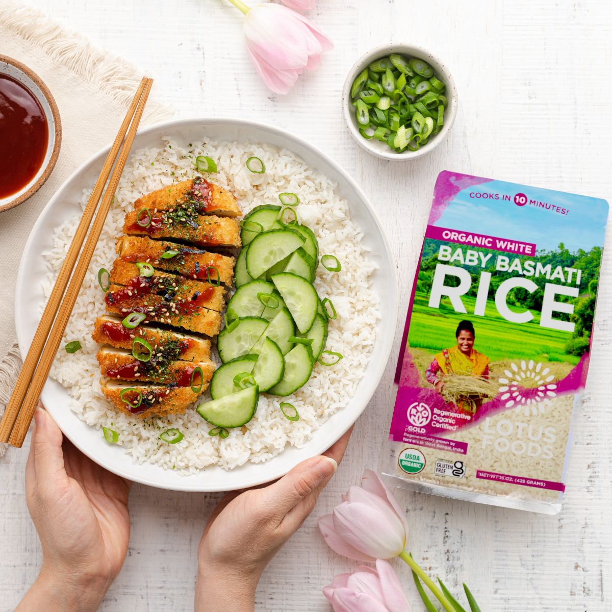 Tofu Katsu Rice Bowl – Lotus Foods