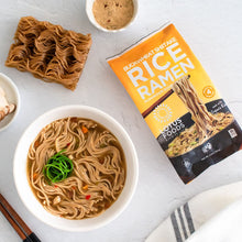 Load image into Gallery viewer, Buckwheat Shiitake Rice Ramen with Mushroom Soup