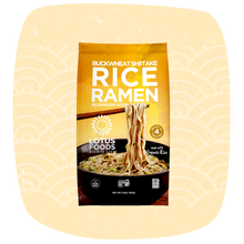 Load image into Gallery viewer, Buckwheat Shiitake Rice Ramen with Mushroom Soup