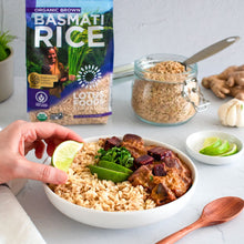 Load image into Gallery viewer, Regenerative Organic Brown Basmati Rice