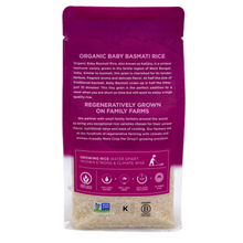 Load image into Gallery viewer, Regenerative Organic White Baby Basmati Rice