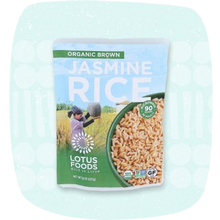 Load image into Gallery viewer, Organic Brown Jasmine Rice Heat &amp; Eat Pouch
