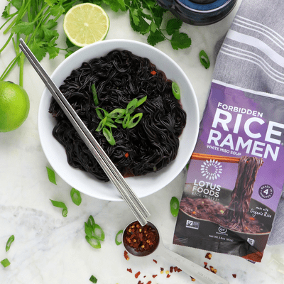 Forbidden Rice® Ramen with White Miso Soup