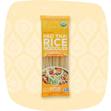 Load image into Gallery viewer, Organic Brown Pad Thai Rice Noodles
