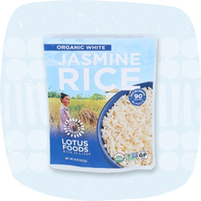 Load image into Gallery viewer, Organic White Jasmine Rice Heat &amp; Eat Pouch
