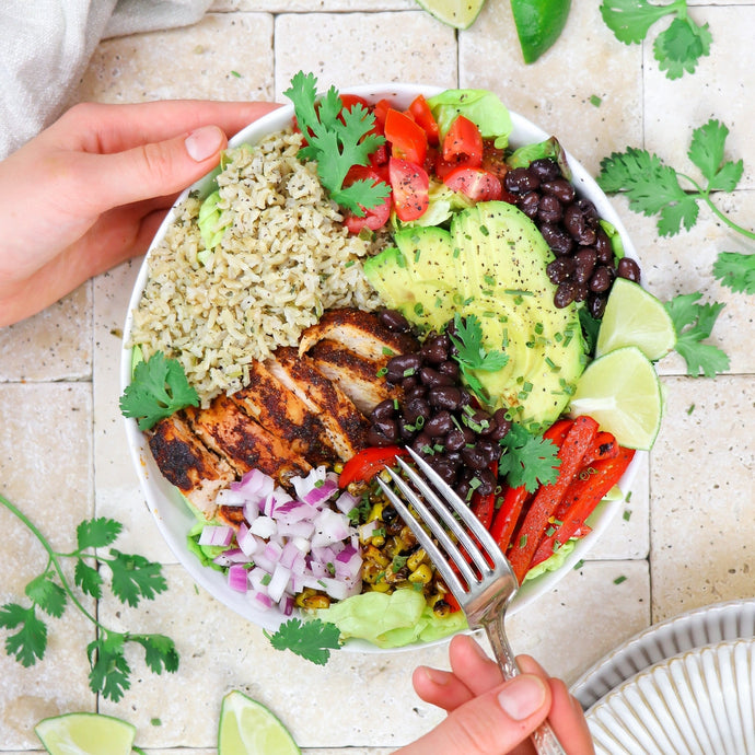 Chicken Fajita Grain Bowls