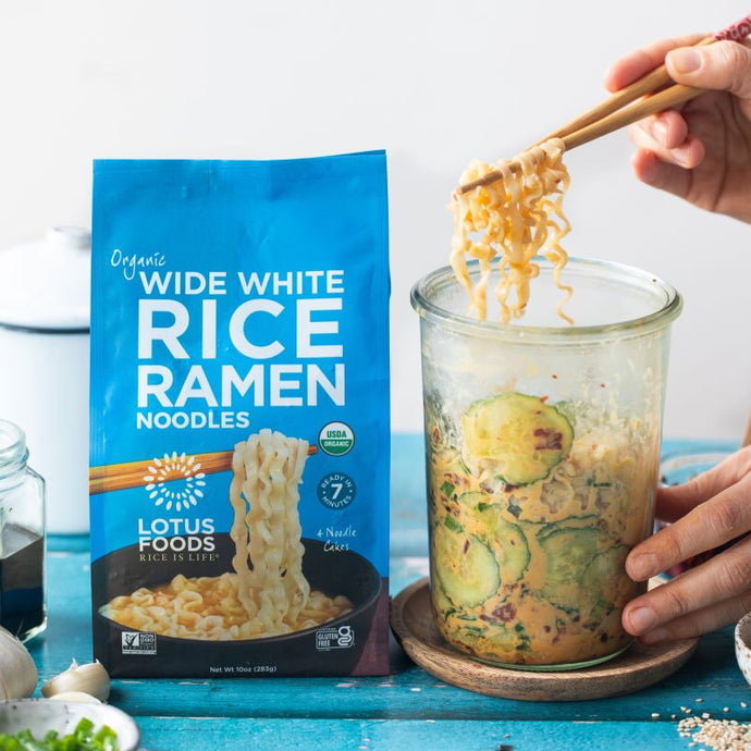 Cucumber Peanut Noodles