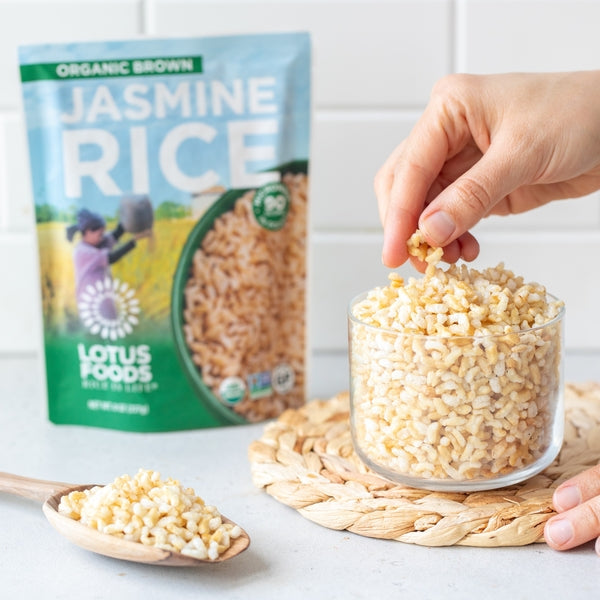DIY Puffed Rice – Lotus Foods