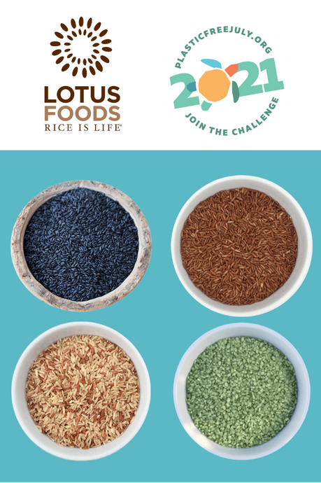 Lotus Foods is on a mission to reduce plastic!