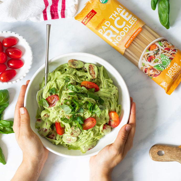 Gluten-Free Pesto Pasta