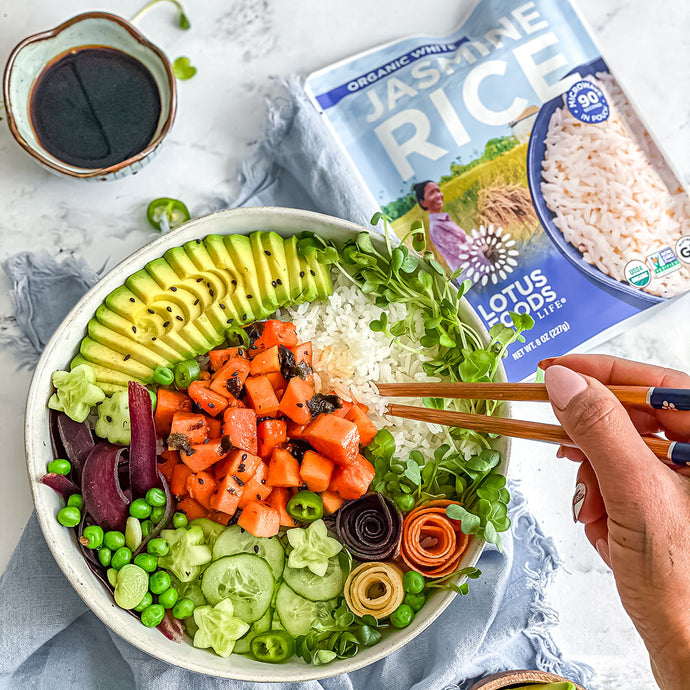 Papaya Poke Bowl