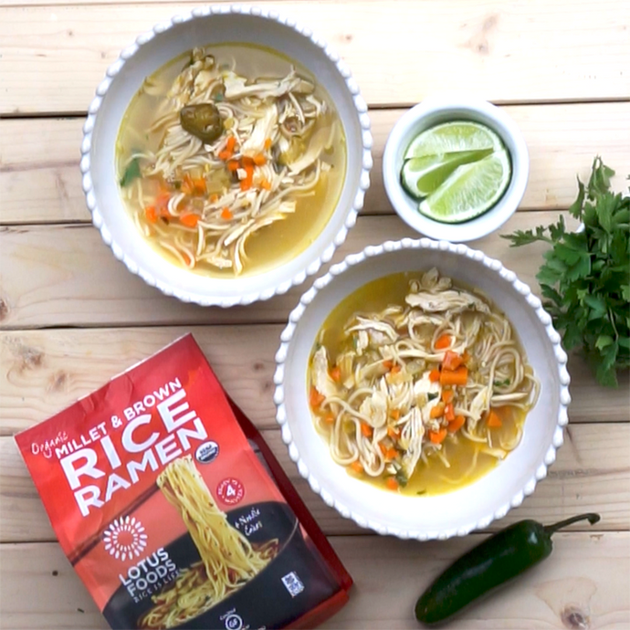 Spicy Chicken Lime Soup