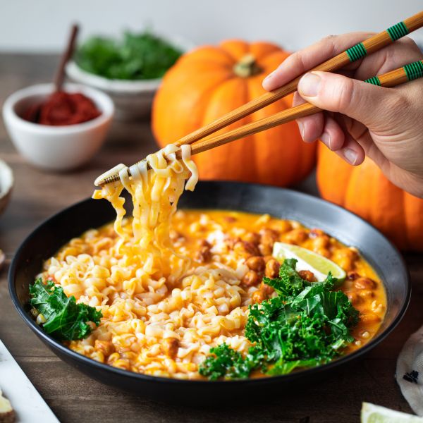 Spicy Pumpkin Coconut Ramen