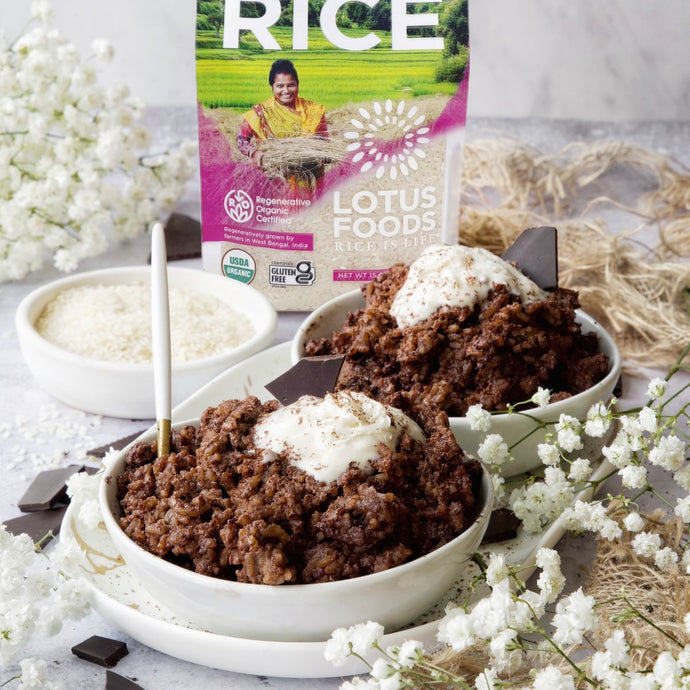 Chocolate Rice Pudding
