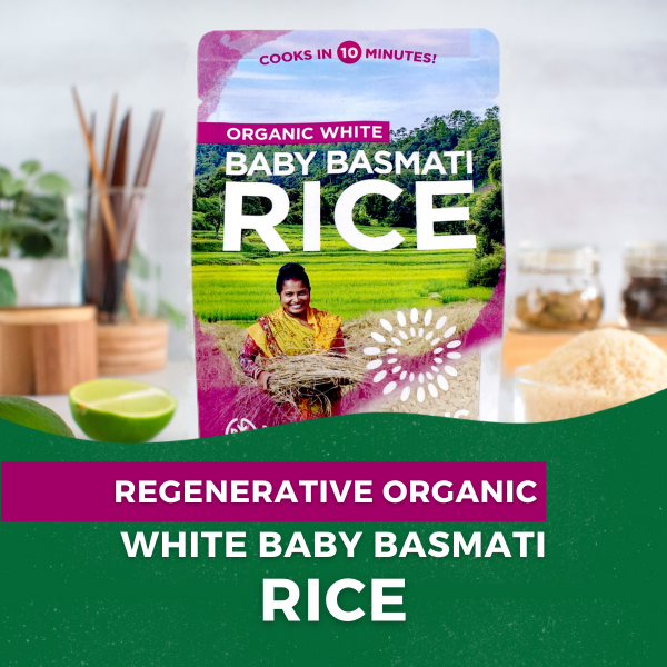 Organic White Baby Basmati Rice