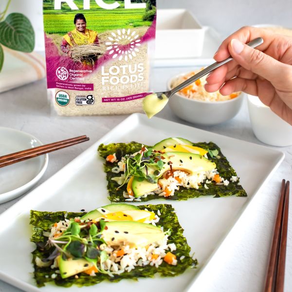 Rice Salad Seaweed Bites