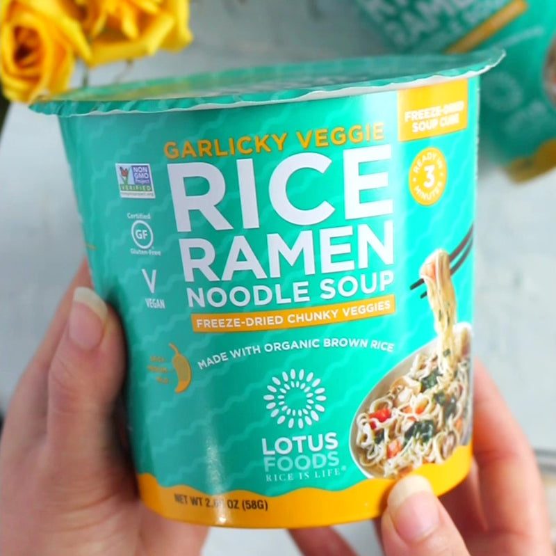Garlic & Vegetable Ramen Soup Lotus Foods