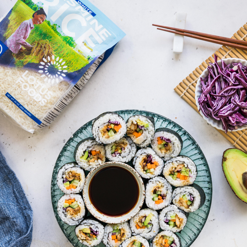 Veggie Maki Rolls – Lotus Foods