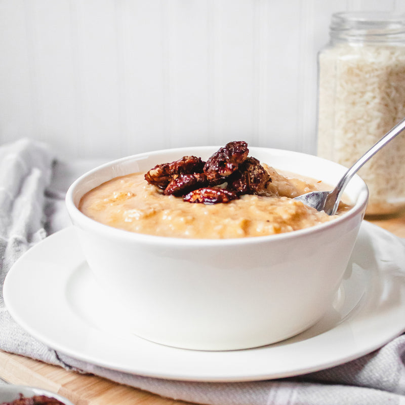 Sweet Potato Rice Pudding โ Lotus Foods