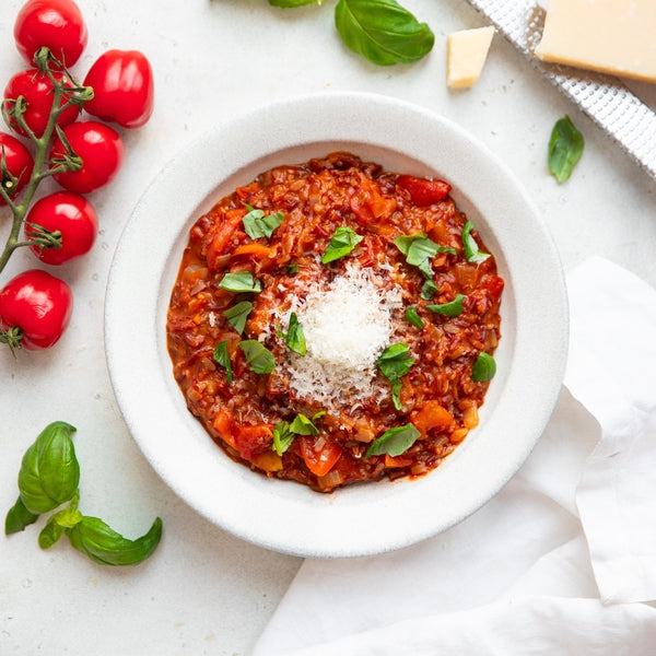 Baked Tomato Red Rice Risotto – Lotus Foods