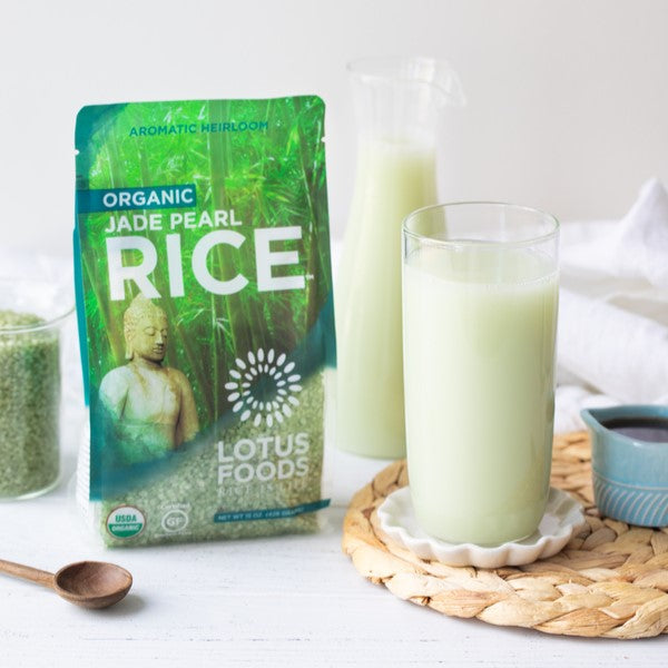 Jade Pearl Rice™ Milk – Lotus Foods