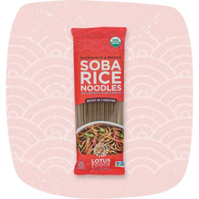 Load image into Gallery viewer, Organic Buckwheat &amp; Brown Soba Rice Noodles
