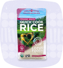 Load image into Gallery viewer, Organic White Quick Cook Rice
